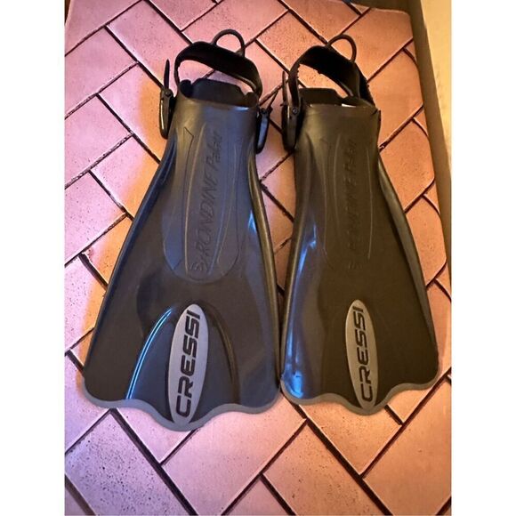 Cressi Palau SAF, Black, men’s size 6-8 snorkeling fins - Picture 3 of 7